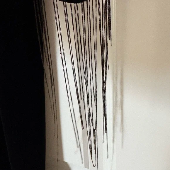 Ann Demeulemeester Black Velvet Fish Tail Drawstring Maxi Dress or floor skirt - Picture 10 of 12